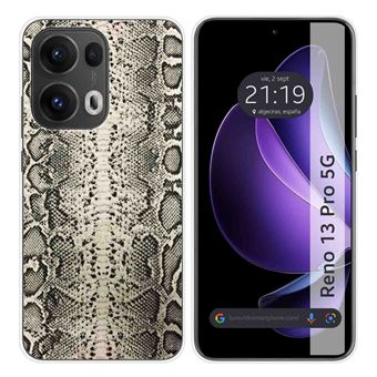 Capa de Silicone Tumundosmartphone para Oppo Reno 13 Pro 5G | Design de animais 01 desenhos - 1