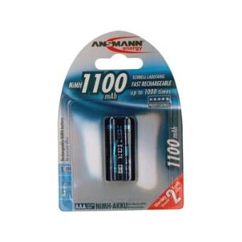 Ansmann 1x2 NiMH 1100 mAh Micro / AAA / HR03 - 1