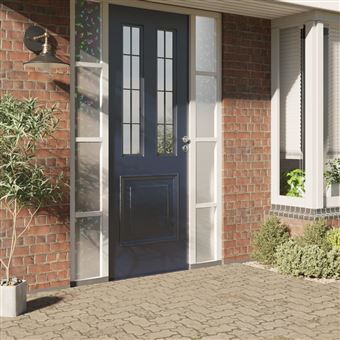 Película para janela fosca vidaXL | 45x1000 cm | PVC padrão arco-íris 3D - 1