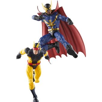 Conjunto Figura Hasbros Nightahwk e Blur Marvel Legends | 15 cm - 1