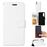 Capa PU Magunivers cavalo louco com suporte branco para Samsung Galaxy A50_0