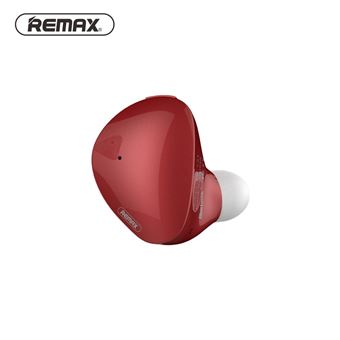 Auricular Mini Bluetooth Magunivers Xi9 Binaural TWS com Caixa de Carga Magnética Vermelho