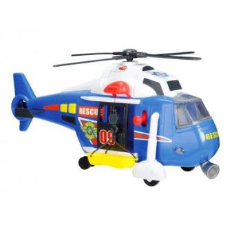 Helicóptero Dickie Toys Preto e Azul e Branco - 1