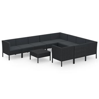 Conjunto de Mobiliário de Exterior VidaXL 3094493 - 1
