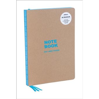 Kraft And Blue A4 Notebook By Teneues Calendars & Stationery Gmbh & Co. Kg - 1