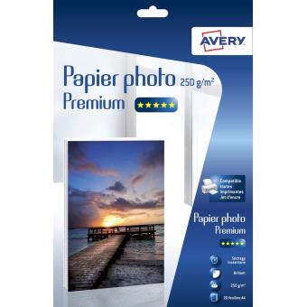 Papel Fotográfico Avery 2555-C | Branco - 1