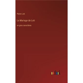 Le Mariage De Lotien Gros Caractres - 1