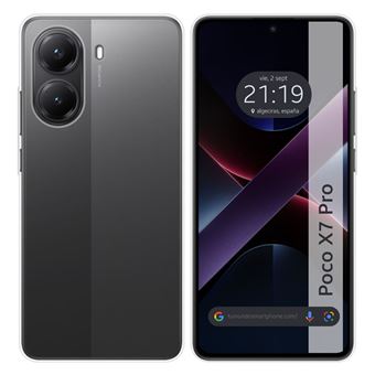 Capa TUMUNDOSMARTPHONE de silicone TPU gel transparente para Xiaomi Poco X7 Pro 5G - 1