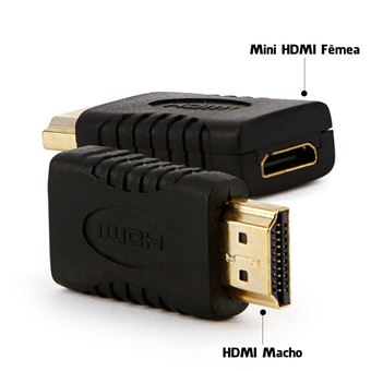 Adaptador Multi4you HDMI Macho para Mini HDMI Fêmea - 1