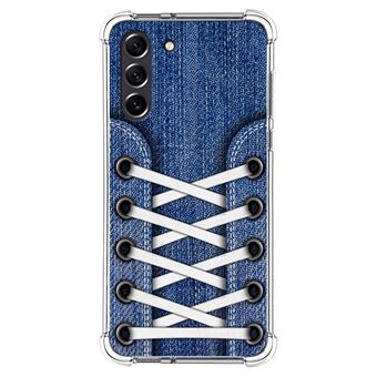 Capa Tumundosmartphone de silicone anti-choque para Samsung Galaxy S21 FE 5G design tênis 01 desenhos - 1