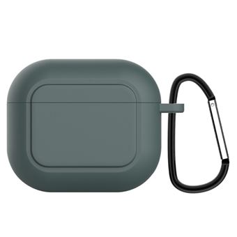 Capa silicone com fivela de pendurar, verde Magunivers para AirPods 3 - 1