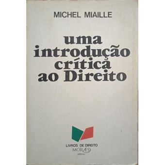 Uma introdução crítica ao direito. - 1