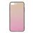 Capa TPU vidro de cor gradiente ouro/rosa para Apple iPhone 8 Plus/7 Plus_0