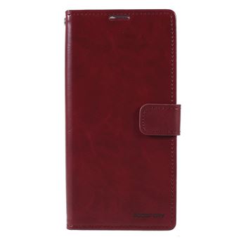 Capa PU lua azul vinho rojo para Samsung Galaxy A50