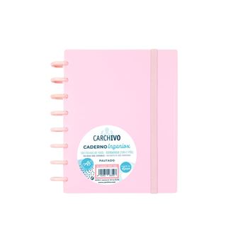Caderno e Bloco de Notas CARCHIVO INGENIOX | Rosa - 1