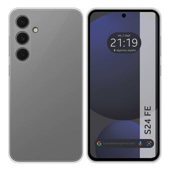 Capa TUMUNDOSMARTPHONE Transparente de Silicone Gel TPU Para Samsung Galaxy S24 FE 5G - 1
