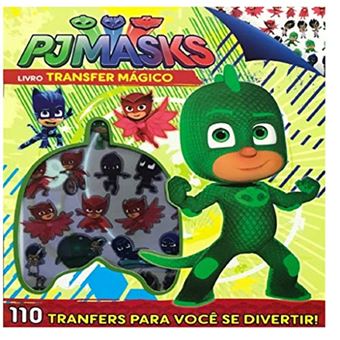 Pj Masks - Livro Transfer Magico - 1
