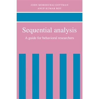 Sequential Analysis - A Guide for Behavorial Researchers - Paperback - 2008 - 1