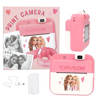 Câmara de Impressão Instantânea TOPModel 0413775 | Rosa, Branco - 1