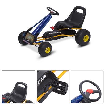 Kart Criança HomCom 3-8 Anos Azul