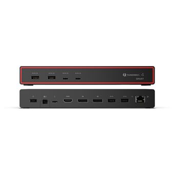 Base & Duplicador de Portas Lenovo ThinkPad Thunderbolt 4 Smart Dock Gen2 7500 | Preto - 1