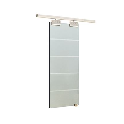 HomCom Porta de Correr Vidro sem Obra 205 x 102.5 cm