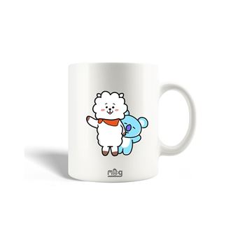Caneca Maniacase BTS Bangtan Boys BT21 RJ por Jin e Koya por Rm - 1