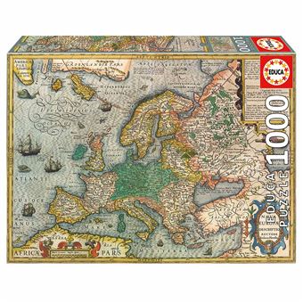 Comprar Educa Puzzle 500 Mapa Histórico Portugal de Educa