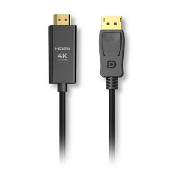 Cabo Adaptador 1Life Display Port para HDMI | 1m - Preto - 1