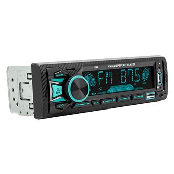 Autorrádio DUDAO SWM1789 | MP3 | Bluetooth | LCD screen | 1-Din | 12V | 60Wx4 | Preto - 1