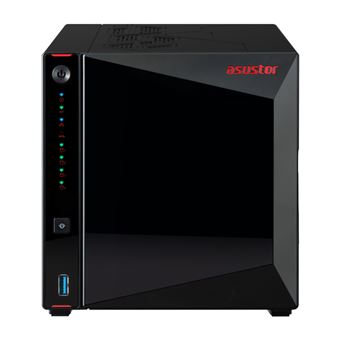 Servidor Nas e de Armazenamento Asustor AS5404T | Preto - 1