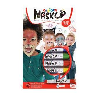 Pintura Facial Carioca Mask Up 6 Cores 43052 - 1