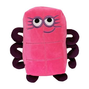 Peluche DreamWorks Numberblocks | Rosa | 23 cm - 1