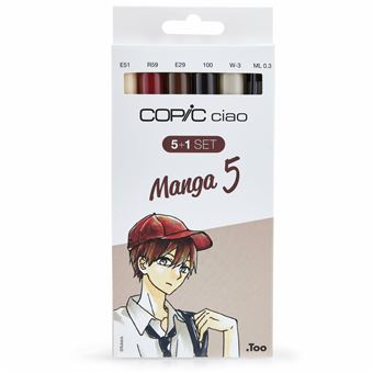 Marcador Copic Ciao 5+1 Set Manga 5 - 1