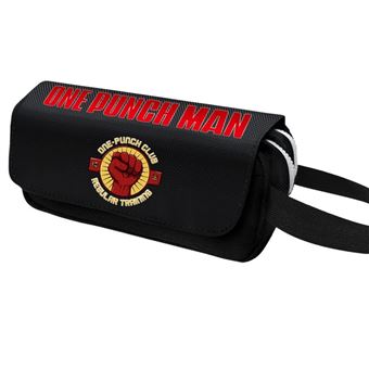 Estojo DreamWorks | One Punch Man | 20 x 10 x 5 cm | Preto 5494 - 1
