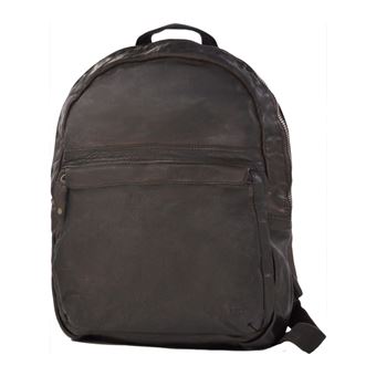 Mochila em Pele Genuína MP OSLO C260002 em Castanho Ruf - 1