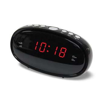 Denver Electronics CR-420 rádio Relógio Digital Preto - 1