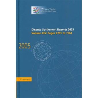 Dispute Settlement Reports 2005 - Hardback - 2007 - 1