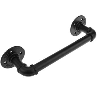 Barra de Suporte PrimeMatik | 300 mm | Toalheiro Industrial e Vintage - 1