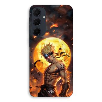 Capa Maniacase para Samsung Galaxy A35 | Dark Naruto lua 3D - 1