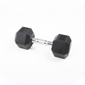 Haltere de Borracha Topgim | Hexagonal | 9kg | Unidade - 1