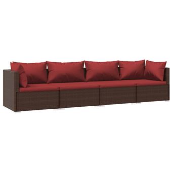 Conjunto de Mobiliário de Exterior VidaXL 3101427 - 1