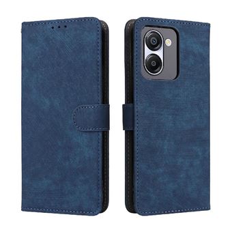 Capa ZURSANA para Blackview Color 8 | Pele Sintética | Fecho Magnético | Compartimento para Cartões com Bloqueio RFID | Azul - 1