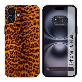 Capa de silicone TUMUNDOSMARTPHONE para iPhone 16 Plus (6.7) Desenho animal 03 - 1