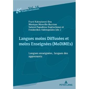 Langues Moins Diffuses Et Moins Enseignes Modimesless Widely Used And Less Taught Languages Langues Enseignes, Langues Des Apprenantslanguage  And Translation Of Languages And Cultures - 1