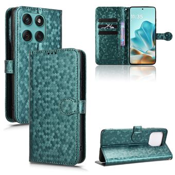 Capa FOXDOCK para Motorola Edge 60 Fusion | Fecho Magnético | TPU Macio | Compartimentos para Cartões | Verde - 1