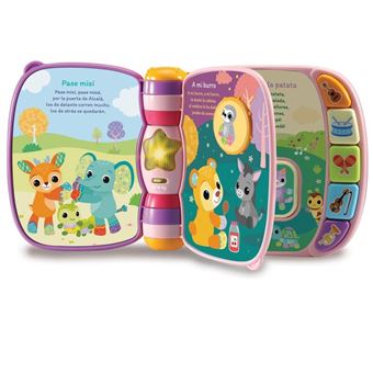 Livro Interativo para Bebés Primeiras Canções Vtech - Rosa - 1