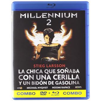 Män Som Hatar Kvinnor (BD + DVD) / Millennium 2 : La chica que soñaba con una cerilla y un bidón de gasolina (2DVD) - 1
