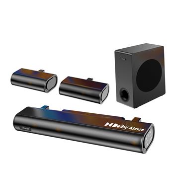 Soundbar Hiwill A51 | 5.1 380W com Subwoofer 5.25" Para TV Dolby Atmos | | Preto - 1