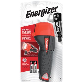 Lanterna LED Compacta Energizer com Punho de Borracha | 60 lm | 2 Pilhas AA Incluídas - 1